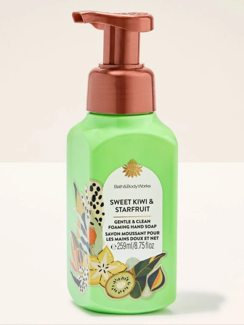 Bath & Body Works Sweet Kiwi & Starfruit Foaming Hand Soap 8 Fl Oz